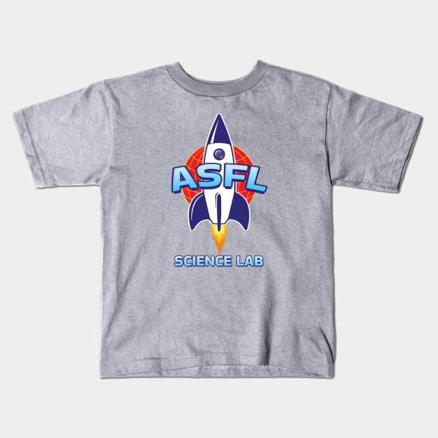 ASFL SCIENCE LAB Kids T-Shirt by Duds4Fun